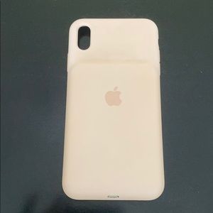Light Pink Iphone X Max (CHARGING CASE)